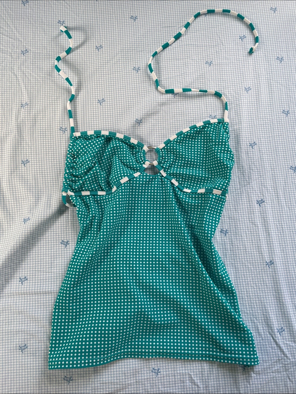 Tieback Halter Swim Top